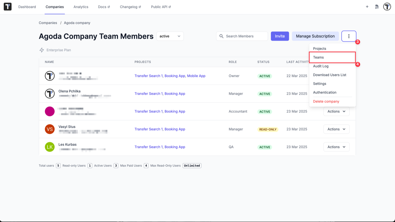 Testomat.io - Teams